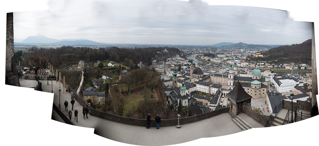 Salzburg Fortress panorama