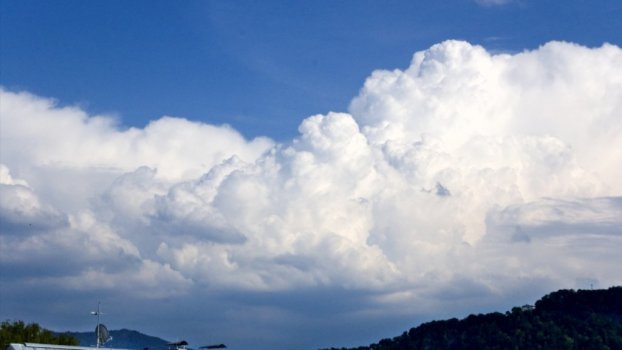 growing clouds timelapse