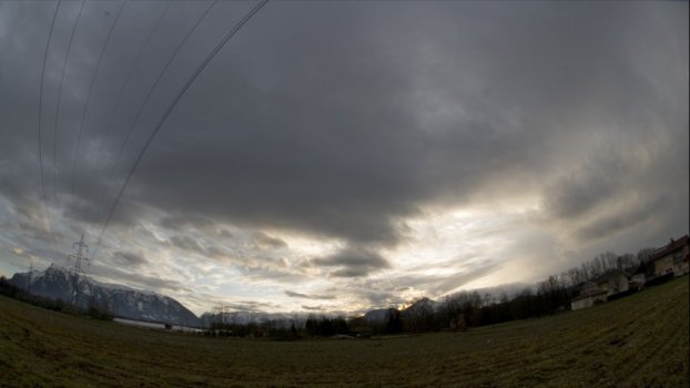 Timelpase fisheye sunset timelapse for the last HDRI