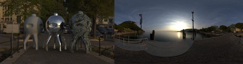 HDRI 360 lago di garda italy