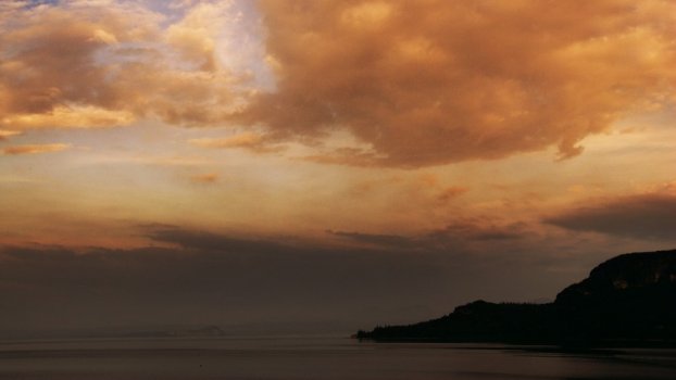 Timelapse colorful clouds