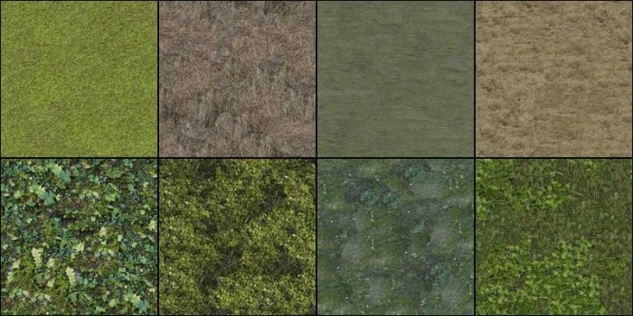 grass and forrest ground texturepack