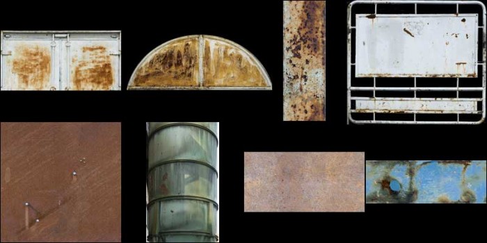 rust texture pack II