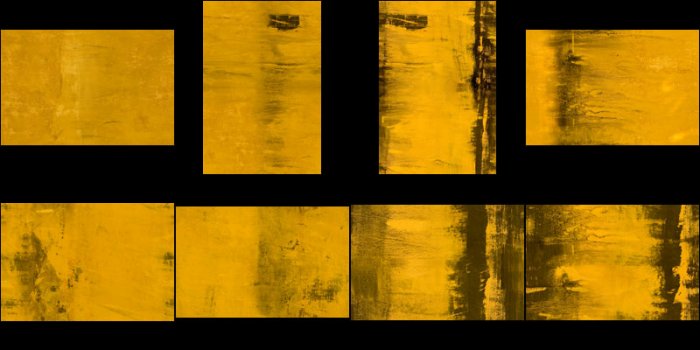 Yellow abstract painting Texture Pack