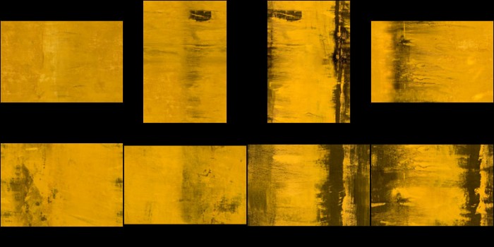 Yellow abstract painting Texture Pack