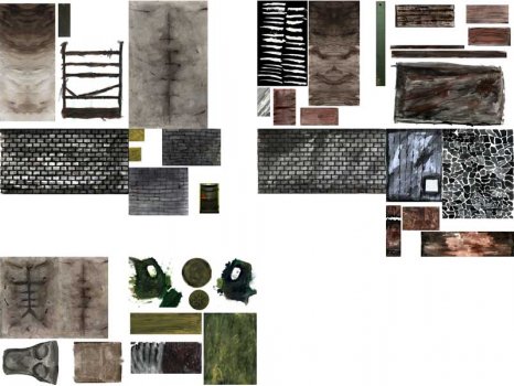 Textures from an old animated short "Z.o.D.I"