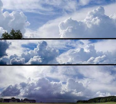 panorama photography clouds