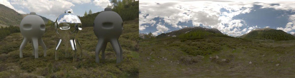 HDRI 360° Stallersattel eastern Tirol