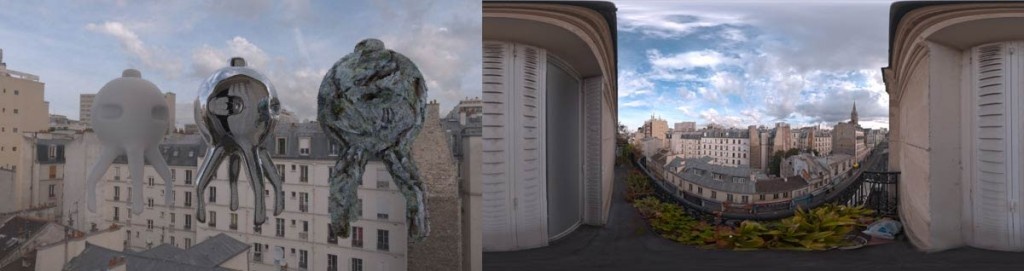 HDRI 360° Menilmontant Paris, France