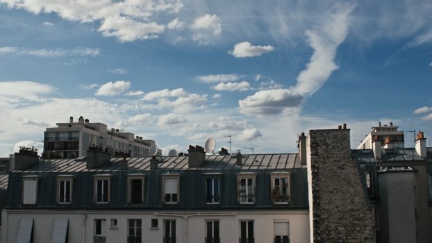 Timelapse paris roofs