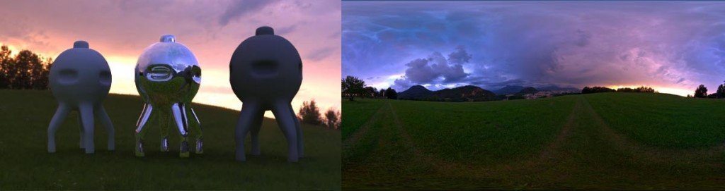 HDRI 360° Colorful Sunset 01