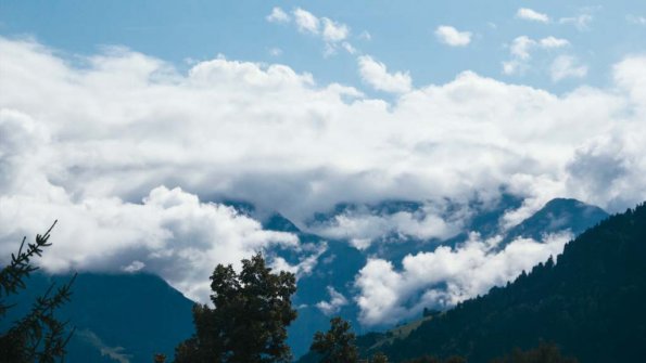 Timelapse clouds pinzgau