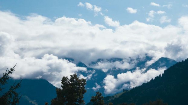 Timelapse clouds pinzgau