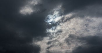 Timelapse clouds sun