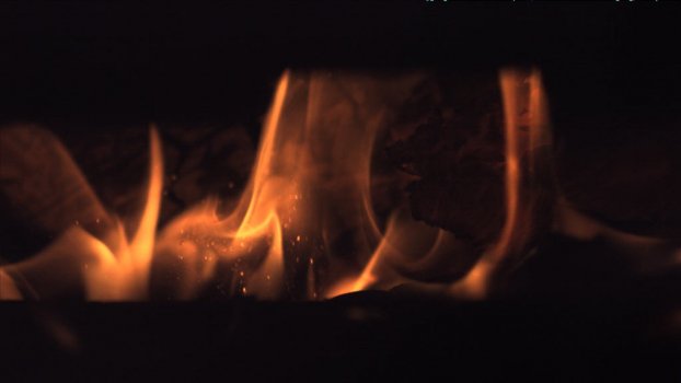 fire with wood 2 slowmotion