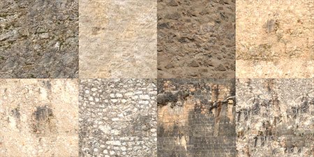 Medieval walls texture pack