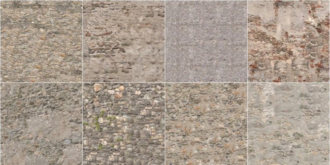 Medieval walls texture pack II