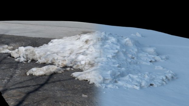 3dscan dirty snow