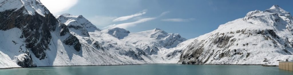 Panorama dam Moserboden in Salzburg, Austria III