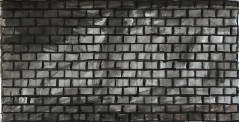 Handpainted watercoler wall 3k