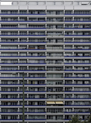 facade residental building tileable 2.7k