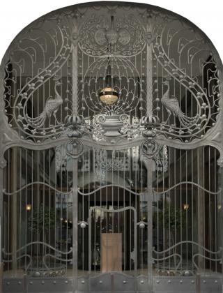 metall door texture 2k