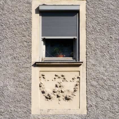 old window with ornament texture 2k