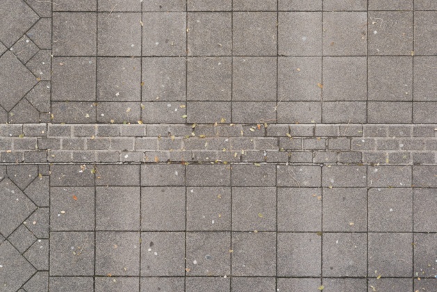 concrete tiles pavement