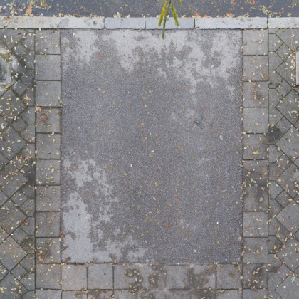 asphalt with plaster