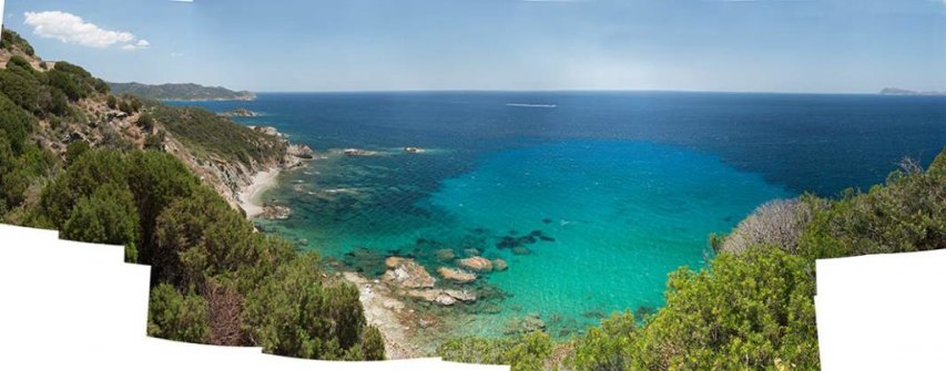 Bay in Sardinia - Italy Panorama