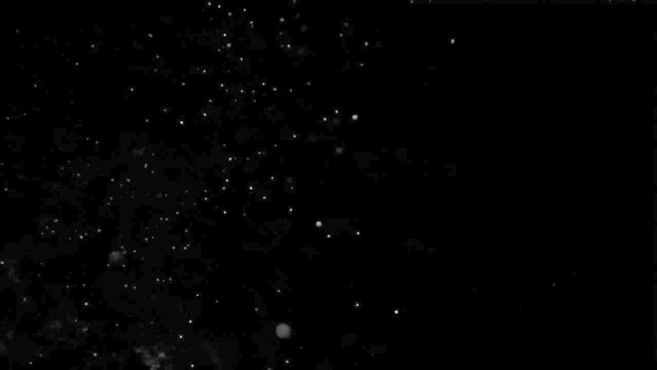 Particles floating in the air slowmotion