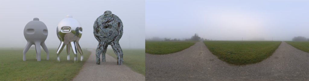 HDRI / 360° fog field