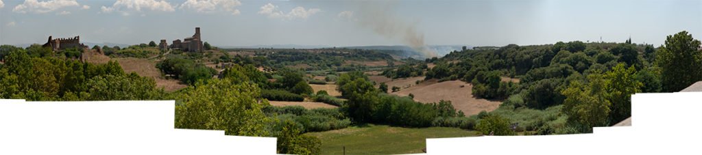 Panorama Tuscania Italy